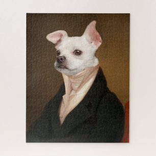 Niedliche Kleintiere   Royal Chihuahua Portrait Puzzle