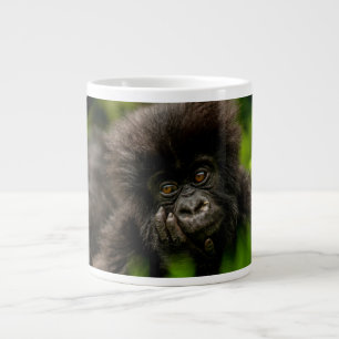 Niedliche Kleintiere   Säugling Gorilla Jumbo-Tasse