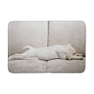 Niedliche Kleintiere Schläfengelbes Labrador-Wel Badematte