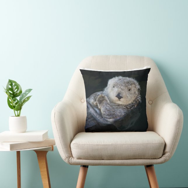 Niedliche Kleintiere | Sea Otter Floating Kissen (Stuhl )