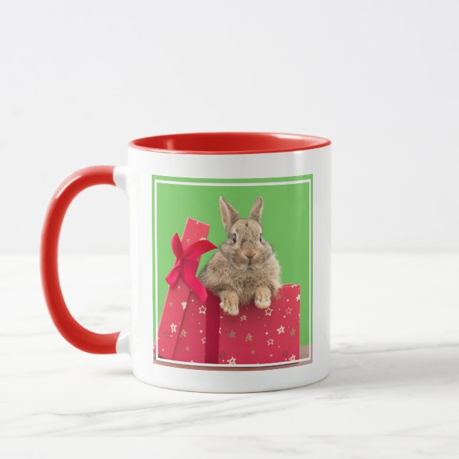 Niedliche Kleintiere | Weihnachtsfeiertag Tasse (Links)