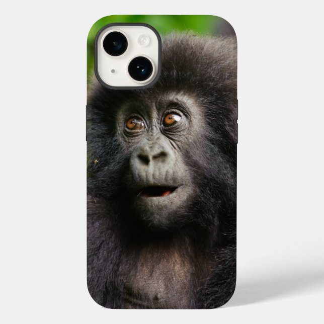 Niedliche Kleintiere | Young Mountain Gorilla Case-Mate iPhone Hülle (Rückseite)