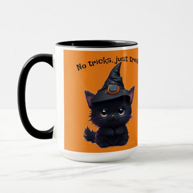 Niedliche Knorpelkatze Tasse (Links)