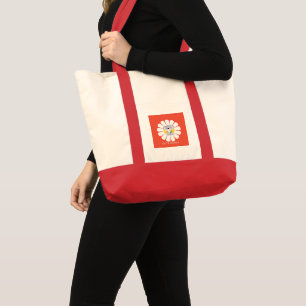 Niedliche koala Bären daisy Blume Zoo Liebe Tragetasche