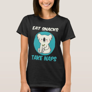 Niedliche Koala-Bärengrafik - Zitat von Tieren T-Shirt