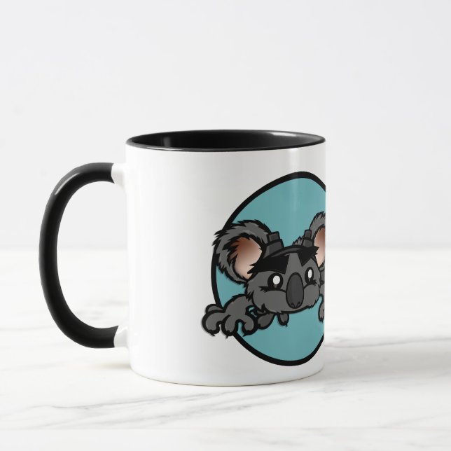 NIEDLICHE KOALA-BÄRN-WECKER-TASSE TASSE (Links)