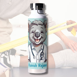 Niedliche Koala-Geschenke für Physiotherapeuten Är Trinkflasche