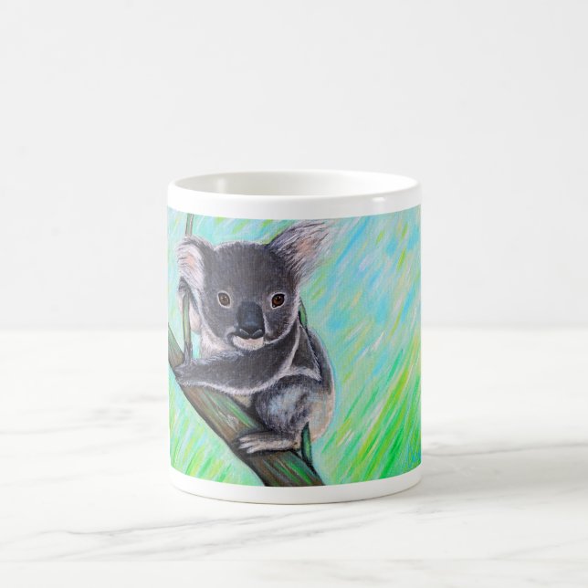 Niedliche Koala-Malerei Tasse (Mittel)
