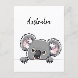 Niedliche Koala Reise Postkarte