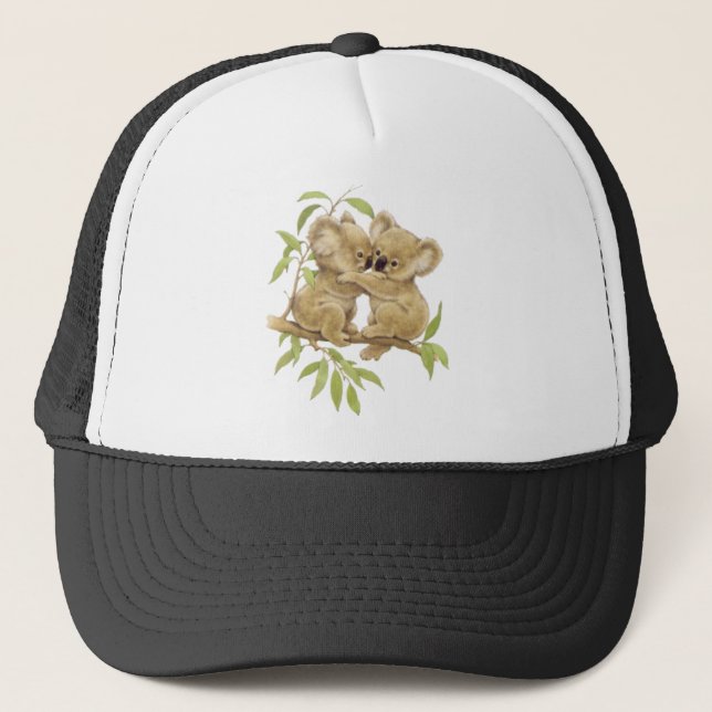 Niedliche Koala Truckerkappe (Vorderseite)