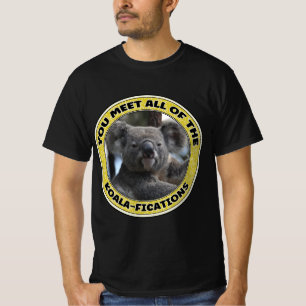 Niedliche Koala "Wortspiel" T-Shirt