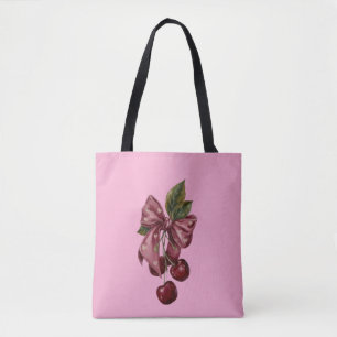 Niedliche Kokette Kirsch-Schleife Rosa Ästhetik