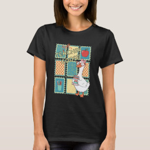 Niedliche Kokette unterrichtet Gans Rückkehr zur S T-Shirt