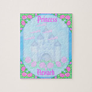 Niedliche königliche Prinzessin Castle Puzzle