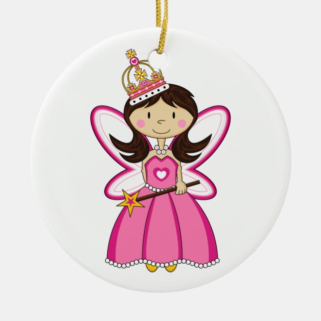 Niedliche königliche Prinzessin Ornament (Vorne)