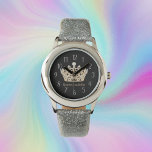 niedliche Königskrone hinzufügen Armbanduhr<br><div class="desc">niedlicher Name der Königskrone hinzufügen</div>