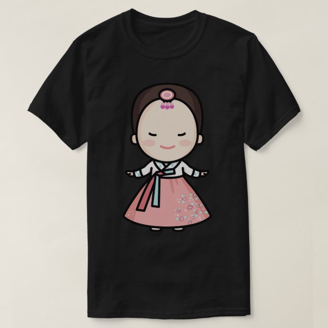 Niedliche Koreakriege T-Shirt (Design vorne)