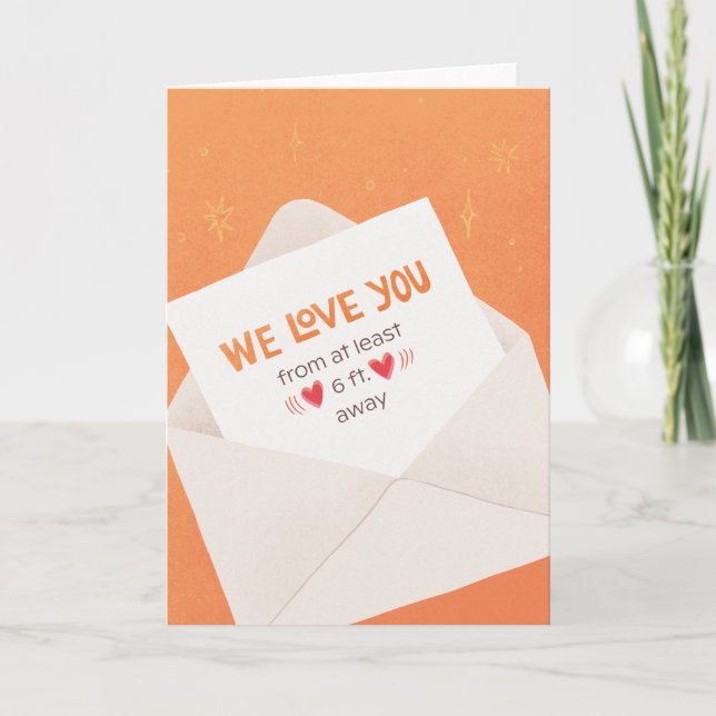 Niedliche Koronavirus-Pandemie-Ermutigungskarte Karte (Vorderseite)