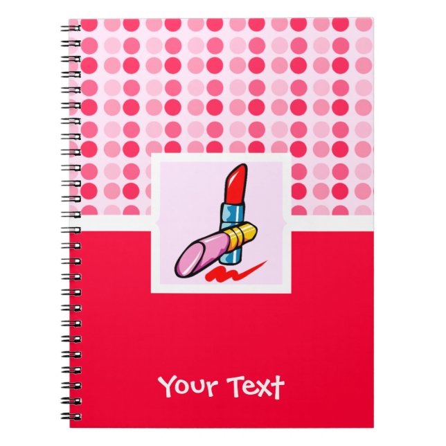 Niedliche Kosmetik Notizblock (Vorderseite)