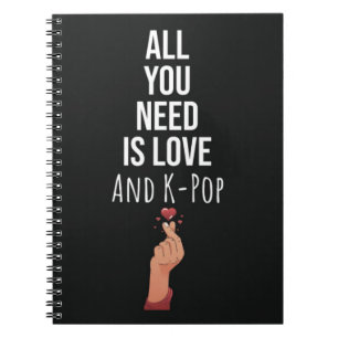 Niedliche Kpop Geschenkideen Lover Finger Herz Notizblock