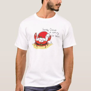 Niedliche Krabbe Weihnachten Feiertag Weihnachtsfe T-Shirt