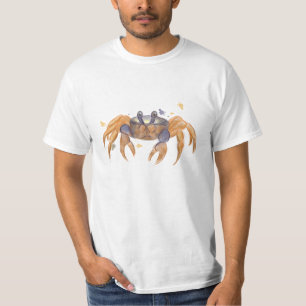 Niedliche Krabbe zeichnend T-Shirt