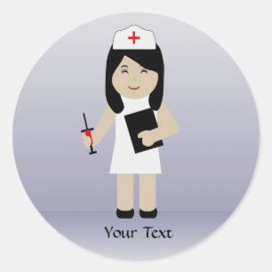 Niedliche Krankenpflege 2 - Aufkleber