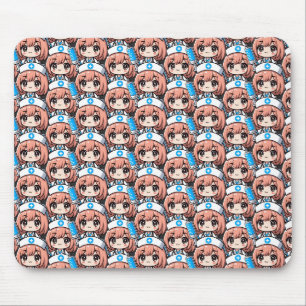 Niedliche Krankenpflege in Chibi - Gesundheitswese Mousepad