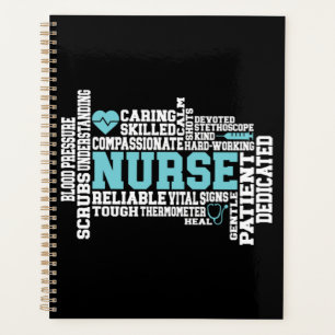 Niedliche Krankenschwester RN LVN Krankenpflege Sc Planer