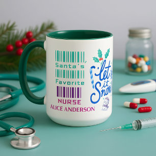 Niedliche Krankenschwester Weihnachtsgeschenk Indi Tasse