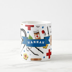 Niedliche Krankenversicherung Tasse