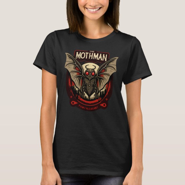 Niedliche Kryptid Mothman 5 T-Shirt (Vorderseite)