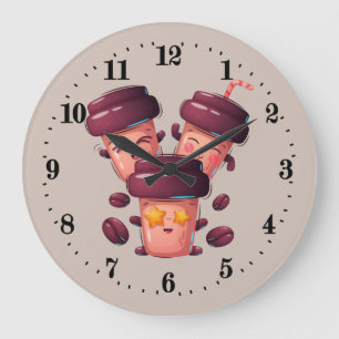 niedliche Küche, Business-Café Große Uhr