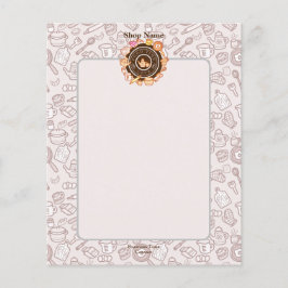 Niedliche Küche Menü Brown