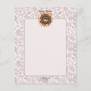 Niedliche Küche Menü Brown