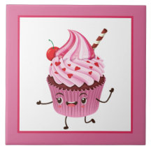 niedliche Kuchenbackerkleidung Keramik