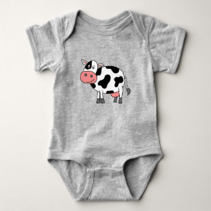 Niedliche Kuh Baby Strampler