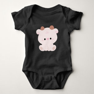 Niedliche Kuh Baby Strampler
