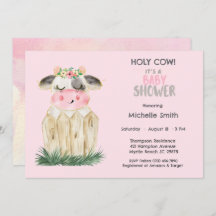 Niedliche Kuh Blütenrosa Gold