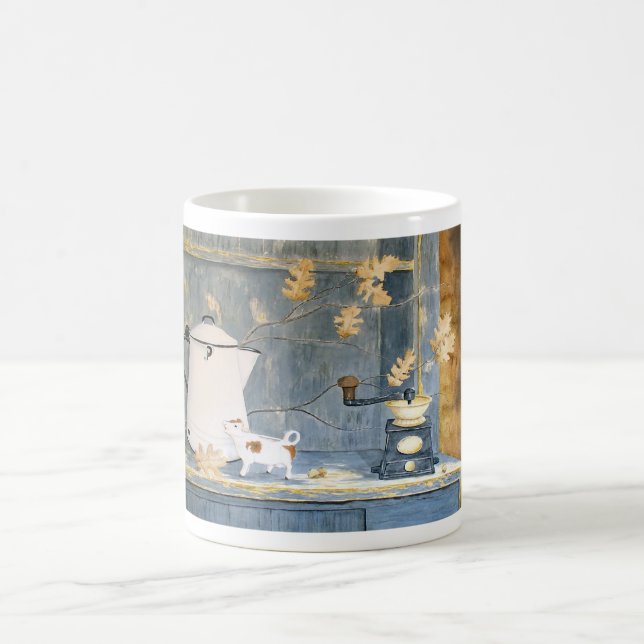 Niedliche Kuh-Kaffee-Tasse Verwandlungstasse (Mittel)