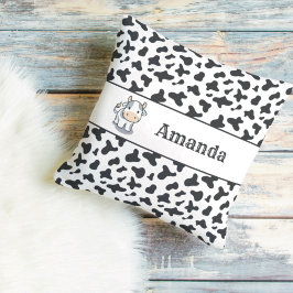 Niedliche Kuh Kalb Spots Kissen Kissen