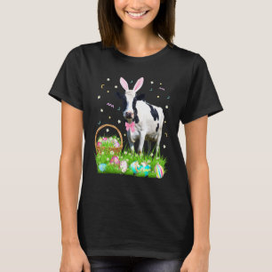 Niedliche Kuh Ostern Sonntag Eier Osterkostüme Men T-Shirt
