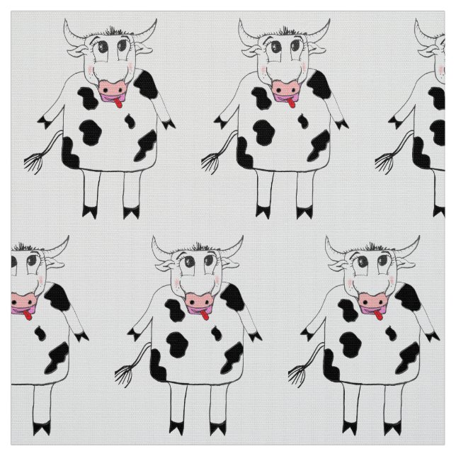 niedliche Kuh Stoff (Muster)