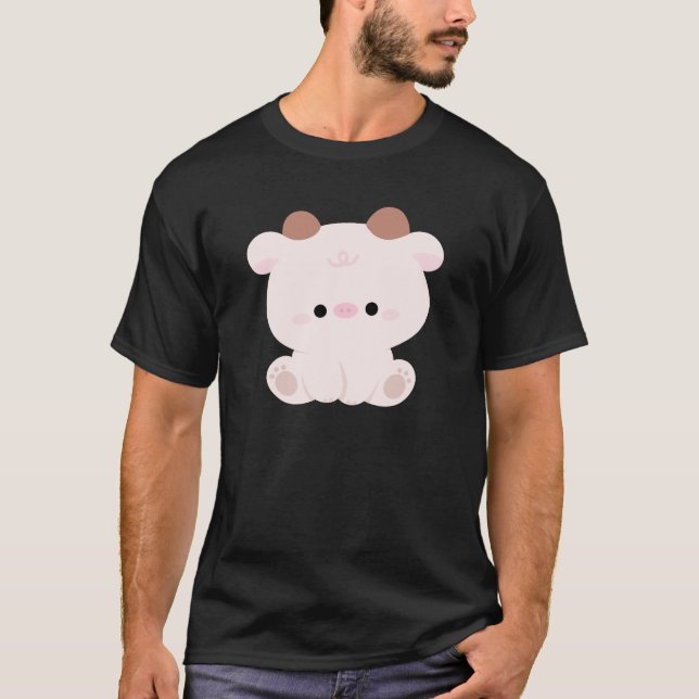 Niedliche Kuh T-Shirt (Vorderseite)