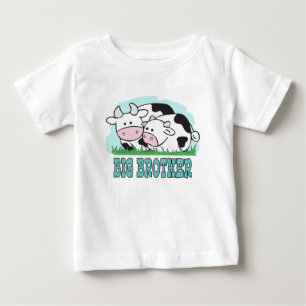Niedliche Kühe Großbruder Baby T-shirt