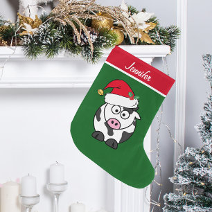 Niedliche Kühe - Kids Großer Weihnachtsstrumpf