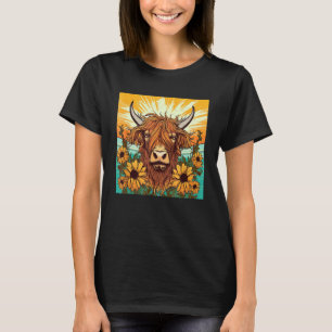 Niedliche Kühe Schottland Männer Frauen Kinder T-Shirt