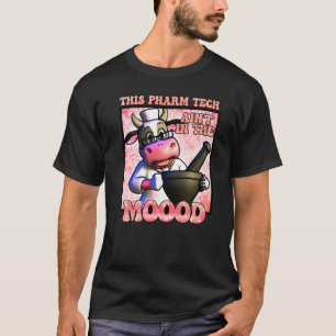 Niedliche Kuhfrau Apothekerin Apotheke Apotheke T-Shirt