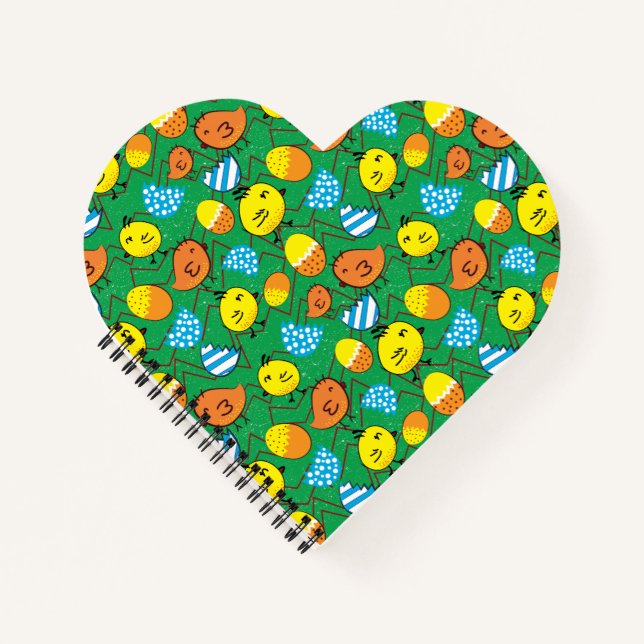 niedliche Küken-Socken Notizbuch (Vorderseite)