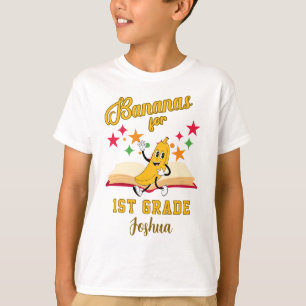 Niedliche kundenspezifische Bananen zurück zum Shi T-Shirt